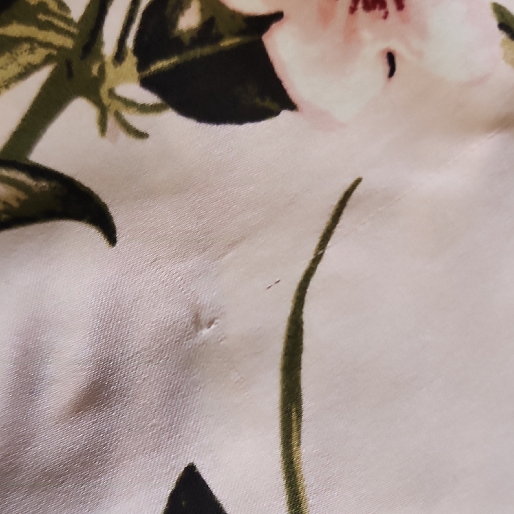 White House Black Markrt Floral Cowl Neck Camisole - Pink Floral - Picture 6 of 10